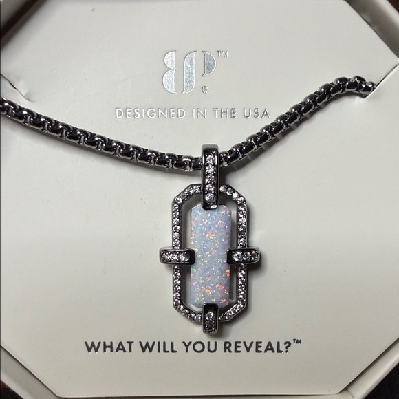 Jewelry - BP October 2025 Necklace- Moonlit Opal